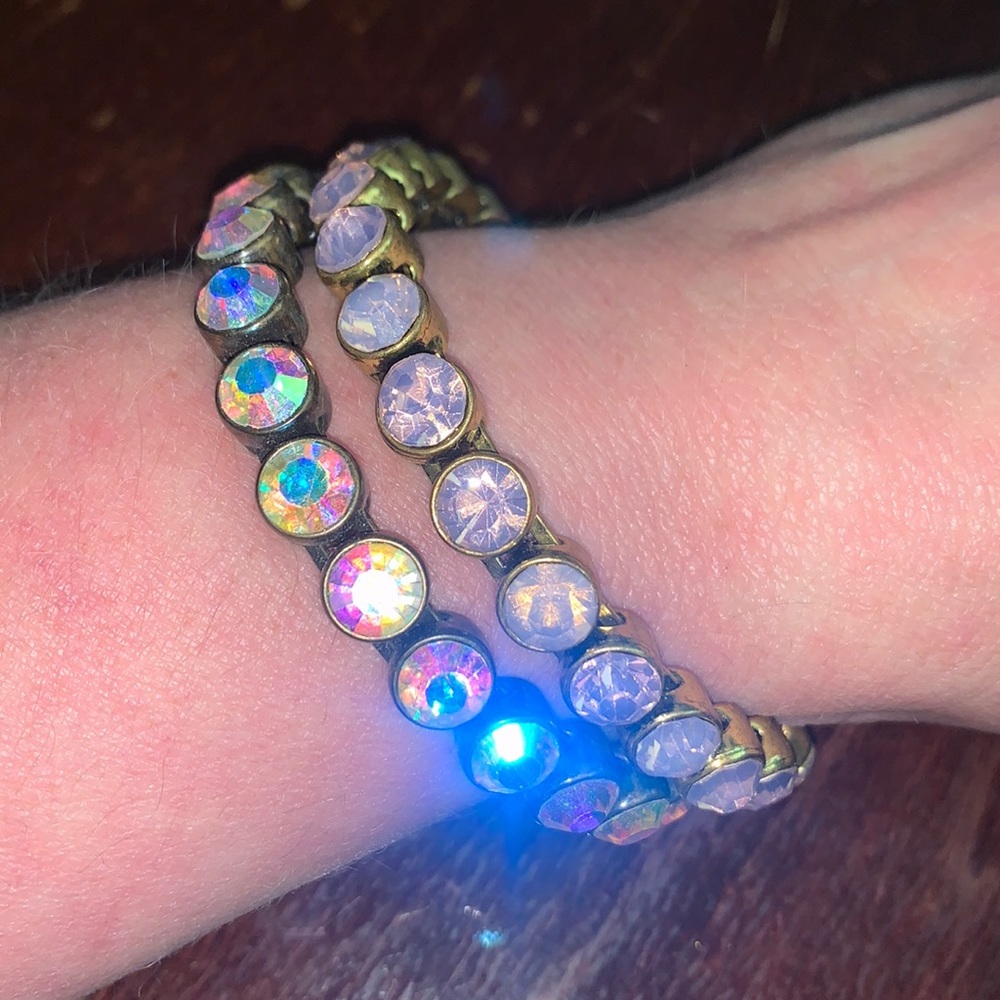 2 plunder magnetic closure bracelets
